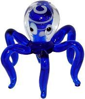 Glass Octopus Figurine