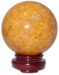 Gold Quartz Sphere
