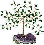 Green Quartz Gemstone Tree