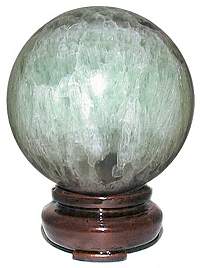 Green Fluorite Sphere