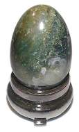 Moss Agate Egg