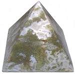 Moss Agate Pyramid