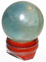 Green Fluorite Sphere