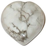 Howlite Heart