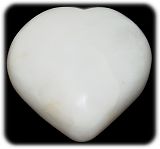 Snow Quartz Heart