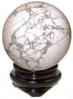 White Howlite Sphere