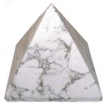 White Howlite Pyramid 