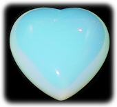 Opalite Puff Gem Heart