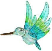 Glass Hummingbird Suncatcher