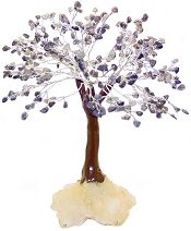 Iolite Gemstone Tree