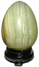 Multicolored Onyx 3" Egg