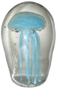 Aqua Glass Jellyfish