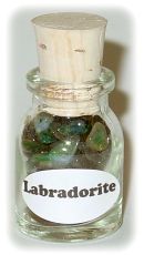 Labradorite Gem Bottle