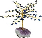 Lapis Gemstone Tree