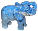 Lapis Carved Elephant