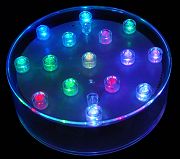 15 Color LED Light Base