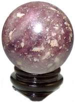 Lepidolite Sphere