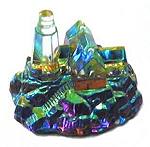 Crystal Lighthouse Figurine