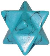 Blue Howlite Merkaba