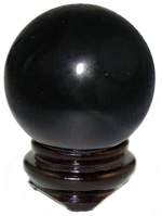 Black Obsidian Sphere