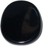 Obsidian Worry Stone