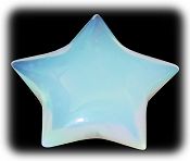 Opalite Star Carving