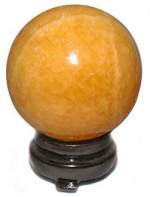 Orange Calcite Sphere