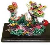 Chinese Dragons with Pearl