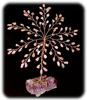 Pink Opal Gem Tree 