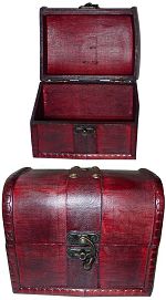 Wooden Treasure Chest