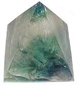 Green Fluorite Pyramid