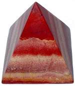Rainbow Jasper Gem Pyramid