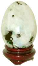 Large Rainbow Moonstone Egg