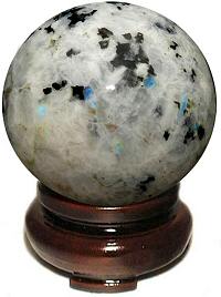 Rainbow Moonstone Sphere