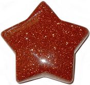 Goldstone Star Carving