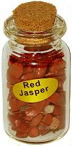 Red Jasper Gemstone Bottle