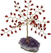 Red Jasper Gemstone Tree