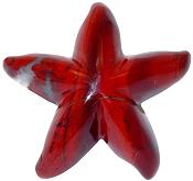 Red Jasper Starfish Carving