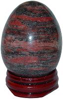 Red Wave Jasper Egg