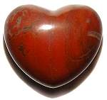 Red Jasper Heart 