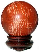 Red Jasper Sphere