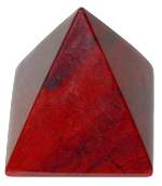 Red Jasper Gem Pyramid