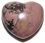 Rhodonite Heart 