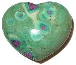 Ruby Fuchsite Heart