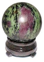 Ruby Zoisite Sphere