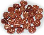 Red Goldstone Rune Set