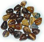 Tiger Eye Rune Set