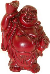 Gold Ingot Happy Buddha Statue