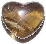 Smoky Quartz Heart