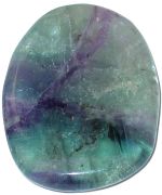 Blue Fluorite Palm Stone